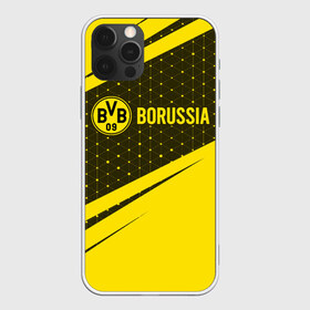 Чехол для iPhone 12 Pro Max с принтом BORUSSIA Боруссия в Екатеринбурге, Силикон |  | borussia | club | dortmund | footbal | logo | боруссия | дортмунд | знак | клуб | логотип | логотипы | символ | символы | форма | футбол | футбольная | футбольный