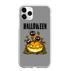 Чехол для iPhone 11 Pro Max матовый с принтом Halloween в Екатеринбурге, Силикон |  | 31 октября | halloween | halowen | ведьма | день всех святых | джек | костюм | кровь | лого | монстр | надпись | праздник | приведение | призрак | светильник | символ | страшная | тыква | ужасы | хеллоуин | хеллуин