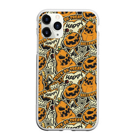 Чехол для iPhone 11 Pro матовый с принтом Хэллоуин в Екатеринбурге, Силикон |  | art | background | candy | halloween | pumpkin | star | texture | арт | звезда | конфеты | текстура | тыква | фон | хэллоуин | хэлуин