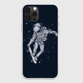 Чехол для iPhone 12 Pro Max с принтом Космонавт на скейте в Екатеринбурге, Силикон |  | Тематика изображения на принте: арт | астронавт | звезда | звёзды | космический отдых | космонавт | космос | ночь | отдых | рисунок | скафандр | скейт | трюки на скейте