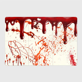 Магнитный плакат 3Х2 с принтом Стекающая кровь в Екатеринбурге, Полимерный материал с магнитным слоем | 6 деталей размером 9*9 см | 2020 | blood | halloween | капли | кровавый | кровь | пятна | следы | стекающая | хэллоуин | хэлоуин