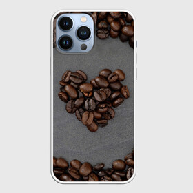Чехол для iPhone 13 Pro Max с принтом Люблю кофе в Екатеринбурге,  |  | бариста | зерна | кофе | любитель кофе