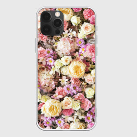 Чехол для iPhone 12 Pro Max с принтом Цветочки в Екатеринбурге, Силикон |  | розы | хризантемы. | цветочки | цветочная компазиция | цветы