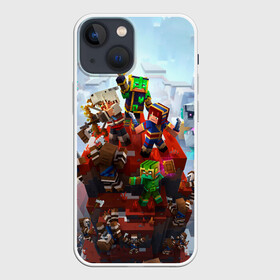 Чехол для iPhone 13 mini с принтом Minecraft Dungeons в Екатеринбурге,  |  | logo minecraft | minecraft | minecraft dungeons | minecraft live | minekraft | игра | игра майнкрафт | инди | логотип майнкрафт | майнкрафт | майнкрафт в жизни | майнкрафт лайв | надпись | персонажи майнкрафт | подземелье