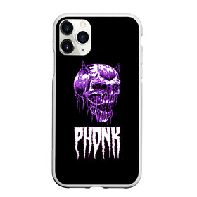 Чехол для iPhone 11 Pro матовый с принтом Phonk в Екатеринбурге, Силикон |  | hip | hip hop | hop | phonk | rap | skull | рэп | фонк | хип | хип хоп | хоп | череп