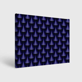 Холст прямоугольный с принтом Scales в Екатеринбурге, 100% ПВХ |  | abstraction | illusion | pattern | purple | scales | shapes | shimmer | texture | waves | абстракция | волны | иллюзия | паттерн | переливаеться | текстура | фиолетовый | формы | чешуя