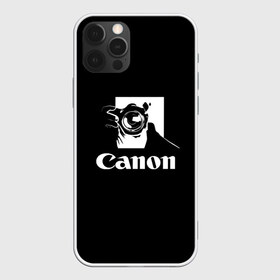 Чехол для iPhone 12 Pro Max с принтом Canon в Екатеринбурге, Силикон |  | canon | кэнон | линза | снимок | фото | фотоаппарат | фотограф | фотографер | фотография | фоточки