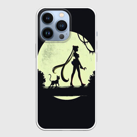 Чехол для iPhone 13 Pro с принтом SAILOR MOON в Екатеринбурге,  |  | Тематика изображения на принте: anime | anime girl | crystal | luna | mars | sailor moon | аниме | девушка | луна | лунная призма | манга | марс | сейлор мун