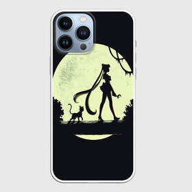 Чехол для iPhone 13 Pro Max с принтом SAILOR MOON в Екатеринбурге,  |  | anime | anime girl | crystal | luna | mars | sailor moon | аниме | девушка | луна | лунная призма | манга | марс | сейлор мун