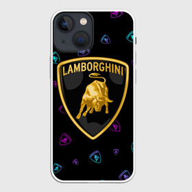 Чехол для iPhone 13 mini с принтом LAMBORGHINI   Ламборгини в Екатеринбурге,  |  | auto | lambo | lamborghini | logo | moto | symbol | авто | автомобиль | гонки | знак | ламбо | ламборгини | ламборджини | лого | логотип | логотипы | марка | машина | мото | символ | символы