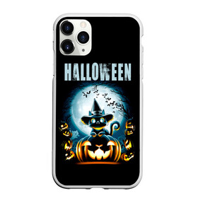 Чехол для iPhone 11 Pro Max матовый с принтом Halloween в Екатеринбурге, Силикон |  | 31 октября | halloween | halowen | ведьма | день всех святых | джек | костюм | кровь | лого | монстр | надпись | праздник | приведение | призрак | светильник | символ | страшная | тыква | ужасы | хеллоуин | хеллуин