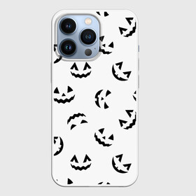 Чехол для iPhone 13 Pro с принтом Halloween в Екатеринбурге,  |  | 31 октября | halloween | halowen | ведьма | день всех святых | джек | костюм | кровь | лого | монстр | надпись | праздник | приведение | призрак | светильник | символ | страшная | тыква | ужасы | хеллоуин | хеллуин