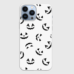 Чехол для iPhone 13 Pro Max с принтом Halloween в Екатеринбурге,  |  | 31 октября | halloween | halowen | ведьма | день всех святых | джек | костюм | кровь | лого | монстр | надпись | праздник | приведение | призрак | светильник | символ | страшная | тыква | ужасы | хеллоуин | хеллуин