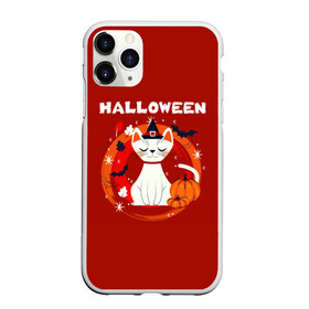 Чехол для iPhone 11 Pro Max матовый с принтом Halloween в Екатеринбурге, Силикон |  | 31 октября | halloween | halowen | ведьма | день всех святых | джек | костюм | кровь | лого | монстр | надпись | праздник | приведение | призрак | светильник | символ | страшная | тыква | ужасы | хеллоуин | хеллуин