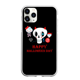 Чехол для iPhone 11 Pro Max матовый с принтом Halloween в Екатеринбурге, Силикон |  | 31 октября | halloween | halowen | ведьма | день всех святых | джек | костюм | кровь | лого | монстр | надпись | праздник | приведение | призрак | светильник | символ | страшная | тыква | ужасы | хеллоуин | хеллуин