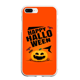 Чехол для iPhone 7Plus/8 Plus матовый с принтом Halloween в Екатеринбурге, Силикон | Область печати: задняя сторона чехла, без боковых панелей | 