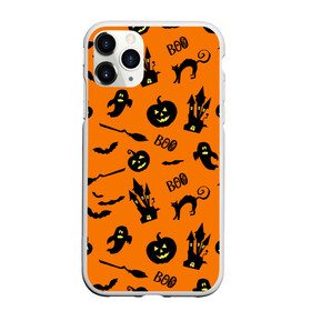 Чехол для iPhone 11 Pro Max матовый с принтом Halloween в Екатеринбурге, Силикон |  | 31 октября | halloween | halowen | ведьма | день всех святых | джек | костюм | кровь | лого | монстр | надпись | праздник | приведение | призрак | светильник | символ | страшная | тыква | ужасы | хеллоуин | хеллуин