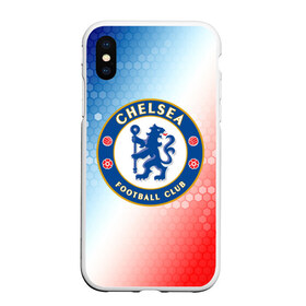 Чехол для iPhone XS Max матовый с принтом CHELSEA F.C. / ЧЕЛСИ в Екатеринбурге, Силикон | Область печати: задняя сторона чехла, без боковых панелей | chelsea | club | footbal | logo | знак | клуб | логотип | логотипы | символ | символы | форма | футбол | футбольная | футбольный | челси