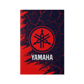 Обложка для паспорта матовая кожа с принтом YAMAHA MOTOR / Ямаха в Екатеринбурге, натуральная матовая кожа | размер 19,3 х 13,7 см; прозрачные пластиковые крепления | Тематика изображения на принте: auto | logo | moto | motor | symbol | yamaha | авто | автомобиль | гонки | знак | лого | логотип | логотипы | марка | машина | мото | мотоцикл | мотоциклы | символ | символы | ямаха