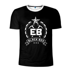 Мужская футболка 3D спортивная с принтом Eisbrecher в Екатеринбурге, 100% полиэстер с улучшенными характеристиками | приталенный силуэт, круглая горловина, широкие плечи, сужается к линии бедра | Тематика изображения на принте: eisbrecher | rock | музыка | рок