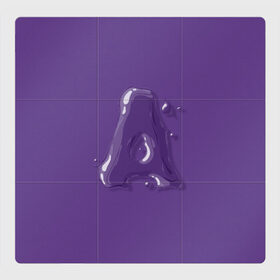 Магнитный плакат 3Х3 с принтом A, буква, мыльный пузырь. в Екатеринбурге, Полимерный материал с магнитным слоем | 9 деталей размером 9*9 см | Тематика изображения на принте: a | bubble | character | letter | lettering | liquid | purple | violet | а | алфавит | буква | жидкость | каллиграфия | капли | капля | леттеринг | мыльный пузырь | прозрачный | фиолетовый
