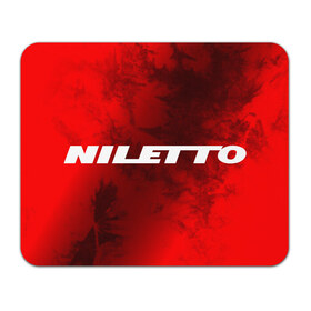 Коврик для мышки прямоугольный с принтом НИЛЕТТО / Niletto в Екатеринбурге, натуральный каучук | размер 230 х 185 мм; запечатка лицевой стороны | Тематика изображения на принте: hip | hop | logo | music | nileto | niletto | rap | знак | лого | логотип | логотипы | любимка | музыка | музыкант | нилето | нилетто | рэп | символ | символы | хип | хоп