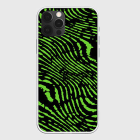 Чехол для iPhone 12 Pro Max с принтом Зебра в Екатеринбурге, Силикон |  | green | green lines | green neon | green neon lines | green zebra | lines | zebra | в полоску | зебра | зеленая зебра | зелёные полосы | зелёный | зелёный неон | полоски | полосы