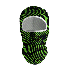 Балаклава 3D с принтом Зебра в Екатеринбурге, 100% полиэстер, ткань с особыми свойствами — Activecool | плотность 150–180 г/м2; хорошо тянется, но при этом сохраняет форму. Закрывает шею, вокруг отверстия для глаз кайма. Единый размер | green | green lines | green neon | green neon lines | green zebra | lines | zebra | в полоску | зебра | зеленая зебра | зелёные полосы | зелёный | зелёный неон | полоски | полосы