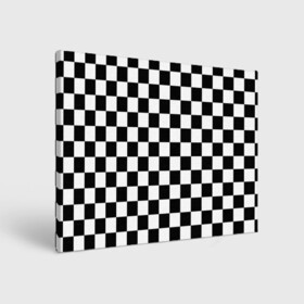 Холст прямоугольный с принтом Шахматка в Екатеринбурге, 100% ПВХ |  | Тематика изображения на принте: абстракция | в клетку | игра | клетка | клеточка | тренд | черно белая | черно белая клетка | шахматка | шахматная клетка | шахматы