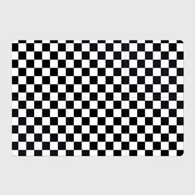 Магнитный плакат 3Х2 с принтом Шахматка в Екатеринбурге, Полимерный материал с магнитным слоем | 6 деталей размером 9*9 см | Тематика изображения на принте: абстракция | в клетку | игра | клетка | клеточка | тренд | черно белая | черно белая клетка | шахматка | шахматная клетка | шахматы