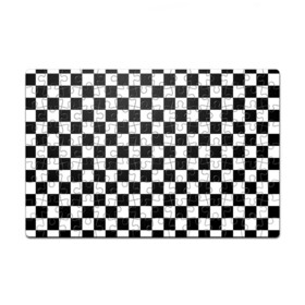 Пазл магнитный 126 элементов с принтом Шахматка в Екатеринбурге, полимерный материал с магнитным слоем | 126 деталей, размер изделия —  180*270 мм | абстракция | в клетку | игра | клетка | клеточка | тренд | черно белая | черно белая клетка | шахматка | шахматная клетка | шахматы