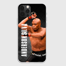 Чехол для iPhone 12 Pro с принтом Anderson Silva в Екатеринбурге, силикон | область печати: задняя сторона чехла, без боковых панелей | Тематика изображения на принте: ahmat | anderson | mma | silva | ufc | андерсон | ахмат | бои без правил | микс файт | мма | силва | сильва