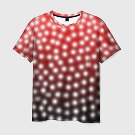 Мужская футболка 3D с принтом Божья Коровка в Екатеринбурге, 100% полиэфир | прямой крой, круглый вырез горловины, длина до линии бедер | божья коровка | жук | красный | насекомое | точки | чёрный