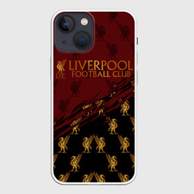 Чехол для iPhone 13 mini с принтом LIVERPOOL. в Екатеринбурге,  |  | lfc | liverpool | sport | ynwa | ливерпуль | лфк | спорт