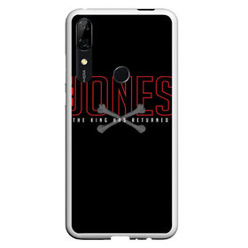 Чехол для Honor P Smart Z с принтом Jon Bones Jones в Екатеринбурге, Силикон | Область печати: задняя сторона чехла, без боковых панелей | Тематика изображения на принте: bones | jon | jones | mma | ufc | боец | джон | джонс | единоборства | кости | кость | мма | смешанные | юфс