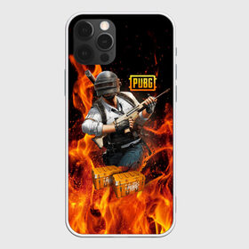 Чехол для iPhone 12 Pro Max с принтом PUBG в Екатеринбурге, Силикон |  | battlegrounds | playerunknown s | pubg | вода | згип | игра | компьютерная игра | огонь | огонь и вода | пабг | пубг | шутер