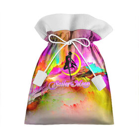 Подарочный 3D мешок с принтом SailorMoon в Екатеринбурге, 100% полиэстер | Размер: 29*39 см | Тематика изображения на принте: anime | sailor moon | аниме | анимэ | девочка | мон | сайлор мун | сейлор мун