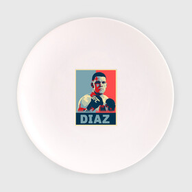 Тарелка с принтом Нэйт Диаз в Екатеринбурге, фарфор | диаметр - 210 мм
диаметр для нанесения принта - 120 мм | Тематика изображения на принте: diaz | mma | nate | ufc | боец | диаз | диас | единоборства | мма | нэйт | смешанные | юфс