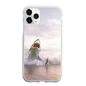 Чехол для iPhone 11 Pro Max матовый с принтом Мегалодон в Екатеринбурге, Силикон |  | акула | акулы | волны | животное | животные | мегалодон | море | пейзаж | пейзажи | пляж | хищник | хищники