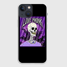 Чехол для iPhone 13 mini с принтом Love Phonk в Екатеринбурге,  |  | Тематика изображения на принте: phonk memphis phonk | phonk rap | trap | рэп | трэп | фонк | фонк рэп | хип хоп