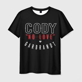 Мужская футболка 3D с принтом Коди Гарбрандт в Екатеринбурге, 100% полиэфир | прямой крой, круглый вырез горловины, длина до линии бедер | cody | garbrandt | mma | ufc | боец | гарбрандт | единоборства | коди | мма | смешанные | юфс