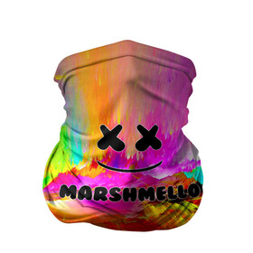 Бандана-труба 3D с принтом Marshmello в Екатеринбурге, 100% полиэстер, ткань с особыми свойствами — Activecool | плотность 150‒180 г/м2; хорошо тянется, но сохраняет форму | fortnite | marshmello | диджей | клуб | клубная музыка | маршмелло | маршмеллоу | маршмелоу | музыка | фортнайт