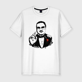 Мужская футболка хлопок Slim с принтом Крёстный Круг в Екатеринбурге, 92% хлопок, 8% лайкра | приталенный силуэт, круглый вырез ворота, длина до линии бедра, короткий рукав | 