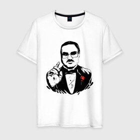 Мужская футболка хлопок с принтом Крёстный Круг в Екатеринбурге, 100% хлопок | прямой крой, круглый вырез горловины, длина до линии бедер, слегка спущенное плечо. | 
