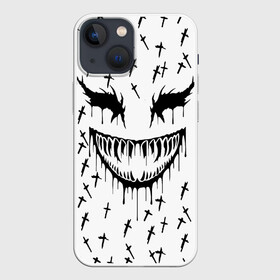 Чехол для iPhone 13 mini с принтом GHOSTEMANE в Екатеринбурге,  |  | 1930 | blackmage | flesh | ghost | ghoste | ghostemane | ghostman | ghostmane | hexada | kreep | mane | mercury | music | nihil | noise | omnis | parv0 | pouya | rap | suicideboys | venom | гостмейн | гостмэйн | хэллоуин