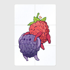 Магнитный плакат 2Х3 с принтом Смородинки в Екатеринбурге, Полимерный материал с магнитным слоем | 6 деталей размером 9*9 см | арт | красная смородина | мило | милота | рисунок | свежая ягода | свежие ягоды | свежий продукт | смородина | чёрная смородина | ягода | ягоды