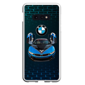 Чехол для Samsung S10E с принтом BMW i8 Turbo тюнинговая в Екатеринбурге, Силикон | Область печати: задняя сторона чехла, без боковых панелей | bmw | bmw performance | bmw тюнинговая | i8 | i8 turbo | m | motorsport | performance | бмв | моторспорт | тюнинг