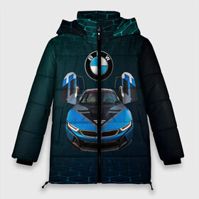 Женская зимняя куртка 3D с принтом BMW i8 Turbo тюнинговая в Екатеринбурге, верх — 100% полиэстер; подкладка — 100% полиэстер; утеплитель — 100% полиэстер | длина ниже бедра, силуэт Оверсайз. Есть воротник-стойка, отстегивающийся капюшон и ветрозащитная планка. 

Боковые карманы с листочкой на кнопках и внутренний карман на молнии | bmw | bmw performance | bmw тюнинговая | i8 | i8 turbo | m | motorsport | performance | бмв | моторспорт | тюнинг
