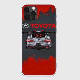 Чехол для iPhone 12 Pro Max с принтом Toyota Supra в Екатеринбурге, Силикон |  | 