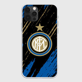 Чехол для iPhone 12 Pro Max с принтом Inter Интер в Екатеринбурге, Силикон |  | football | football club | inter | sport | интер | спорт | спортивные | униформа | фирменные цвета | футбол | футбольный клуб